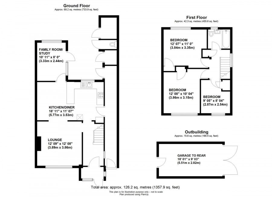 Floorplans For Uplands Road, Orpington