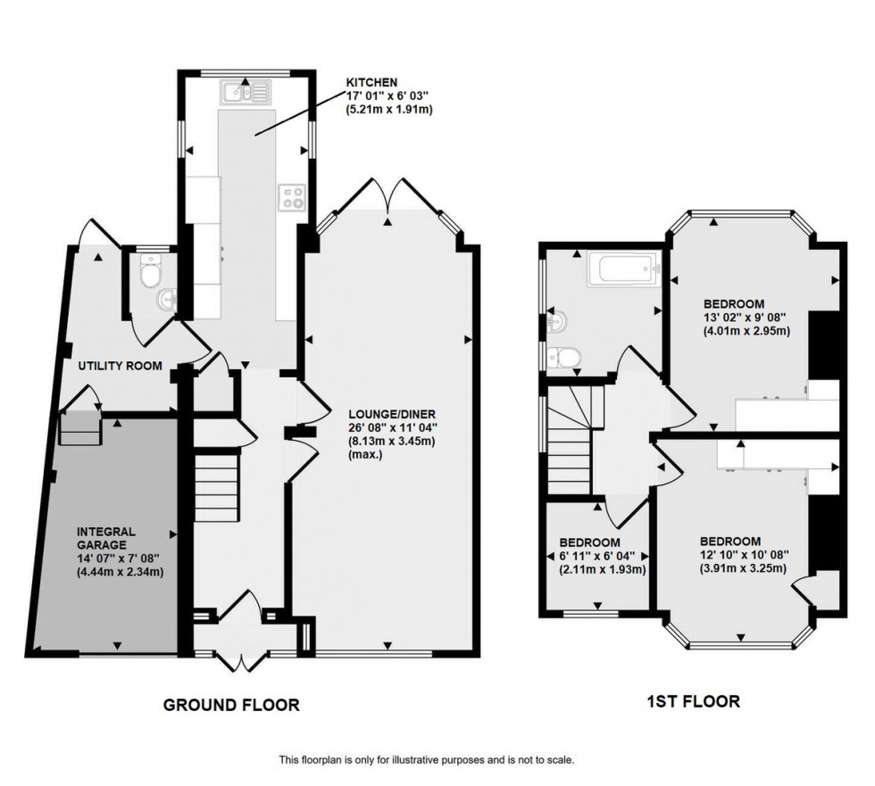 Floorplan for Cloonmore Avenue, Orpington