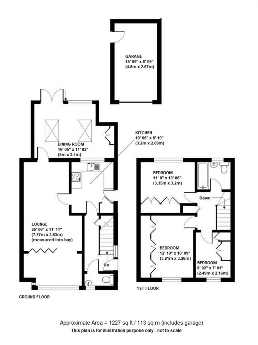 Floorplans For Tubbenden Lane, Orpington