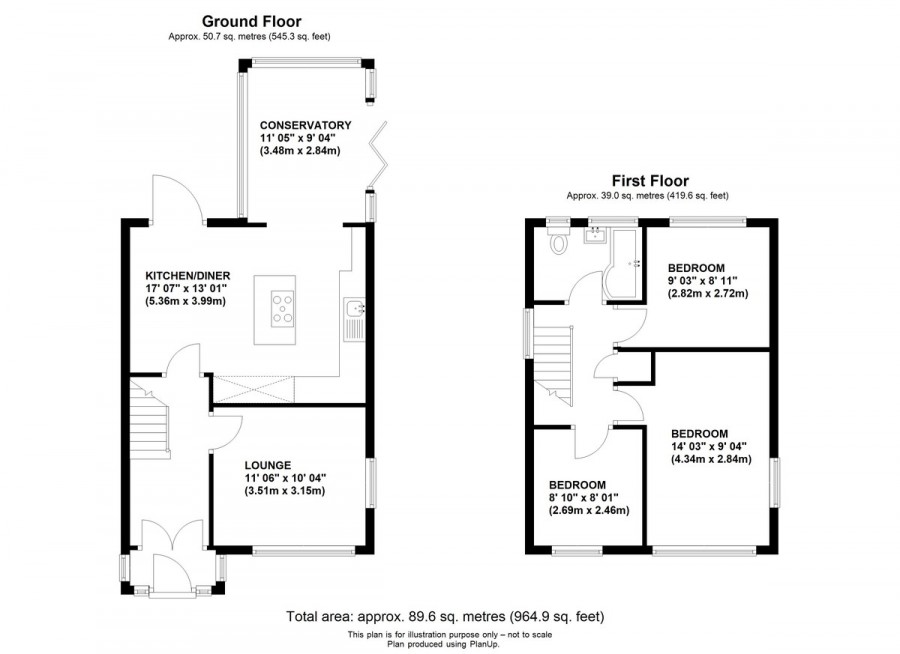 Floorplans For Alma Road, Orpington