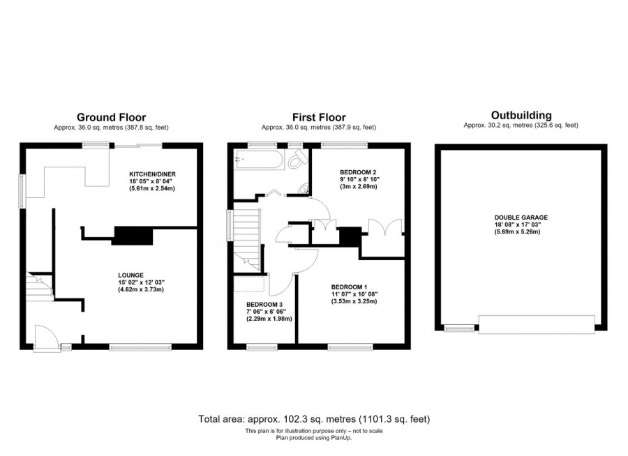 Floorplans For Curtismill Way, Orpington