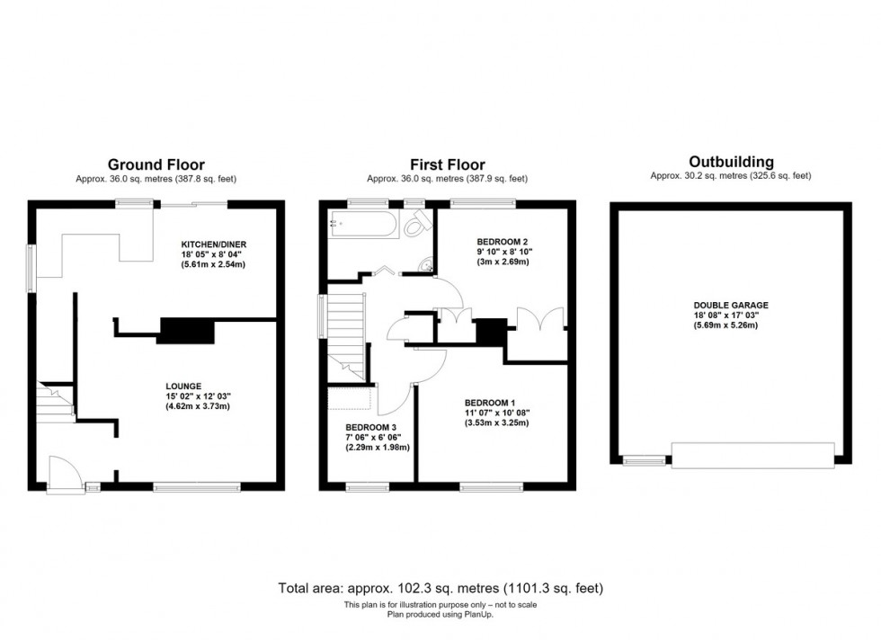 Floorplan for Curtismill Way, Orpington