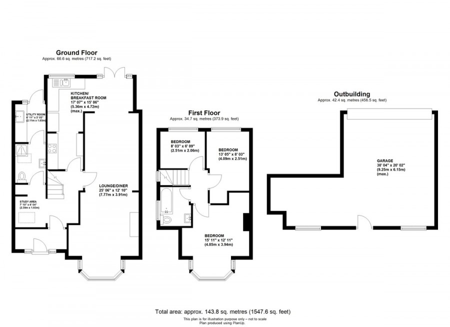 Floorplans For Cray Avenue, Orpington