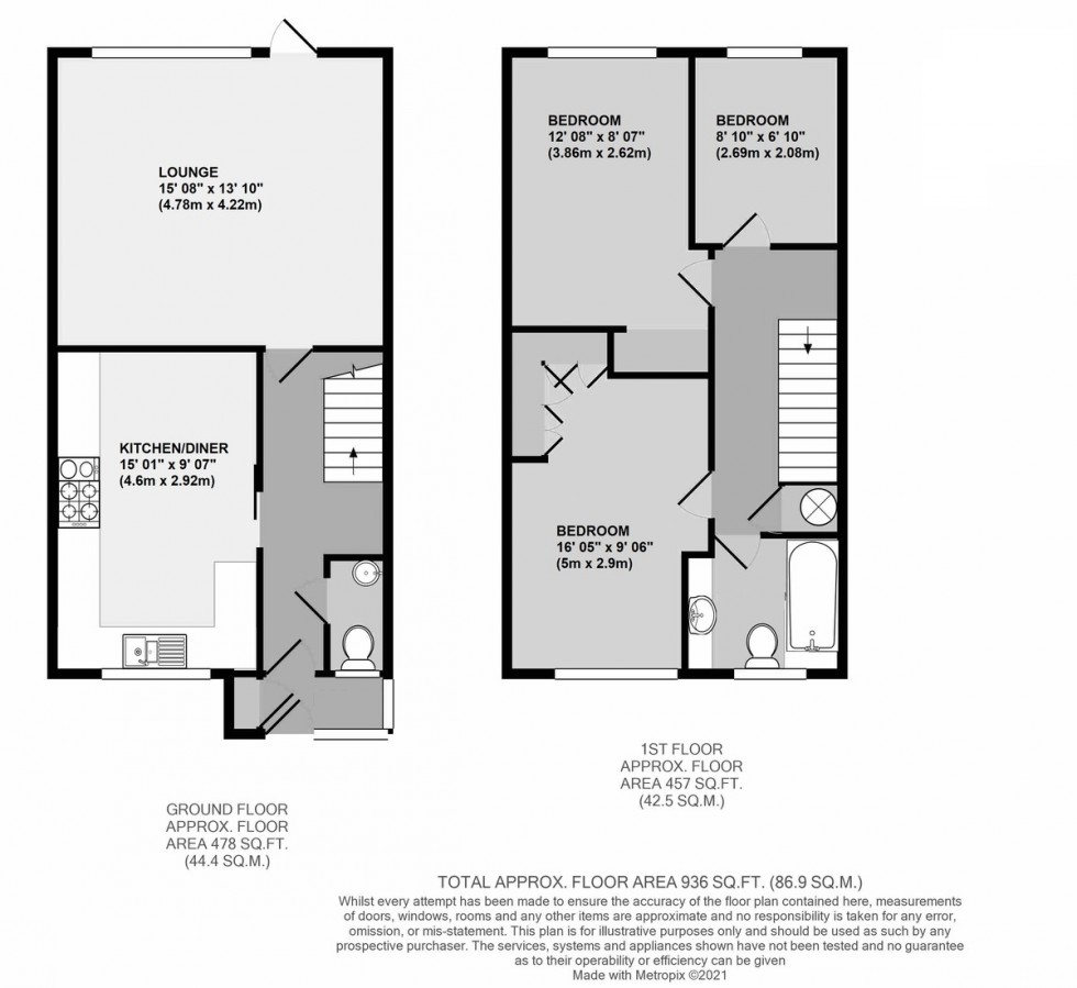 Floorplan for Stapleton Road, Orpington