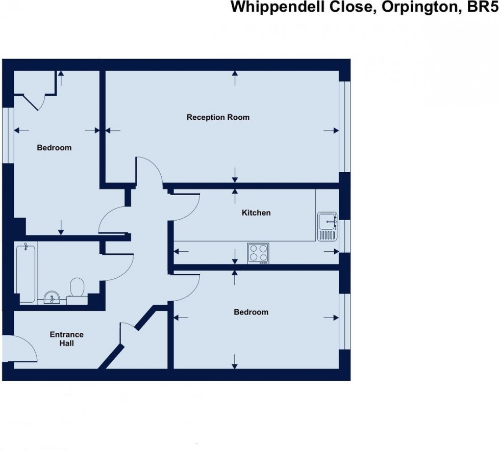 Floorplan for Whippendell Close, Orpington