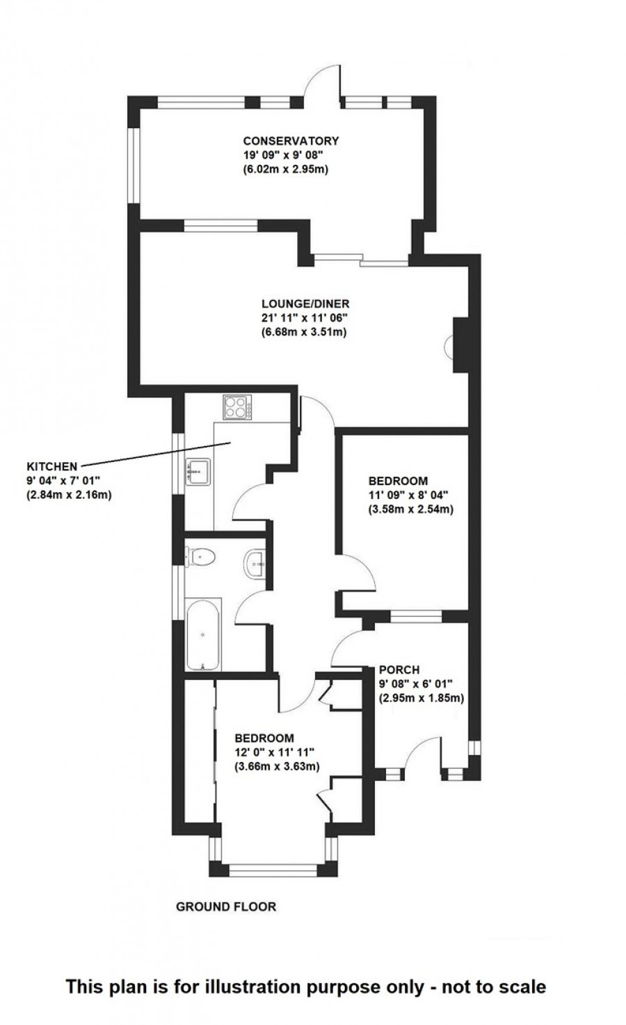 Floorplans For Waldens Close, Orpington
