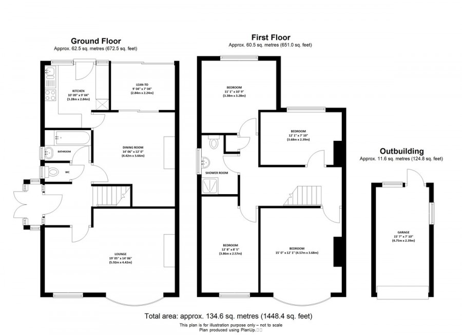 Floorplans For Felstead Road, Orpington