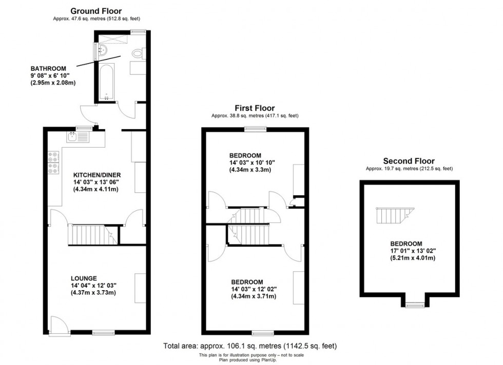 Floorplan for Lower Road, Orpington