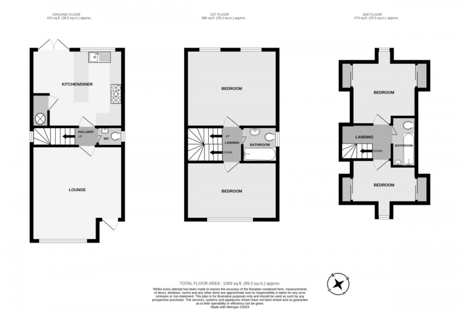 Floorplans For Sevenoaks Road, Orpington