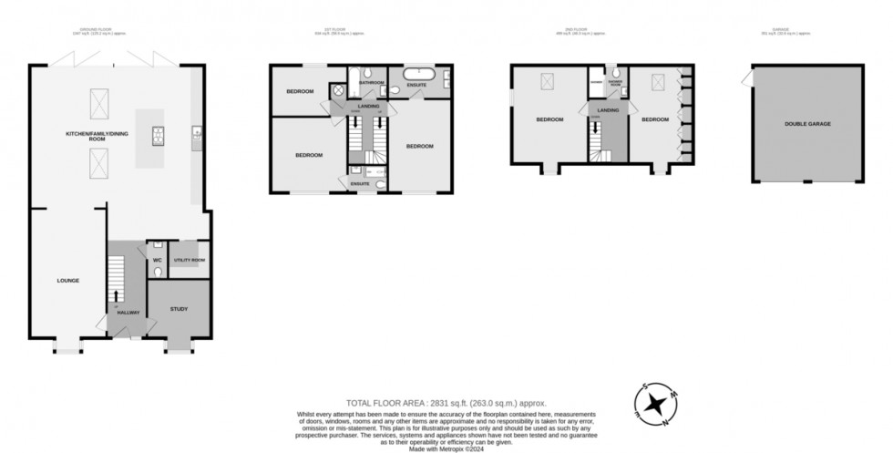 Floorplan for Penhale Close, Orpington