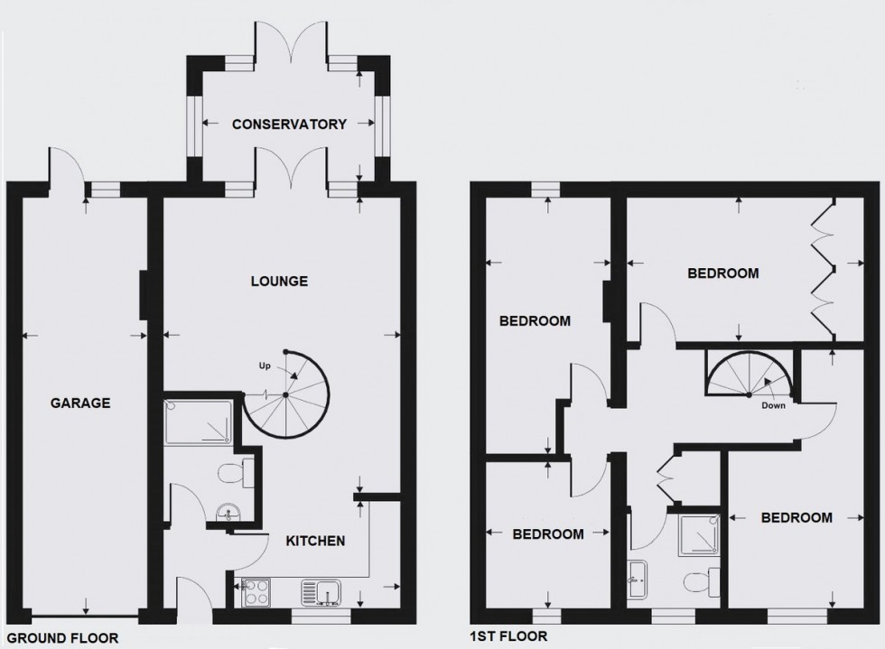 Floorplan for Contessa Close, Orpington