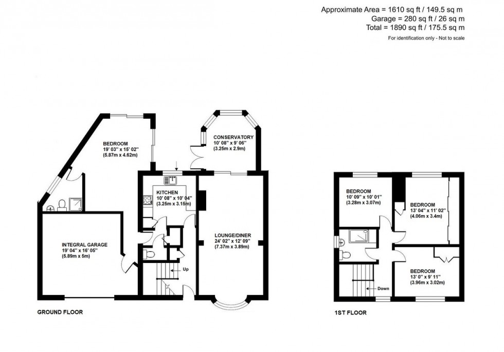 Floorplan for St. Pauls Wood Hill, Orpington