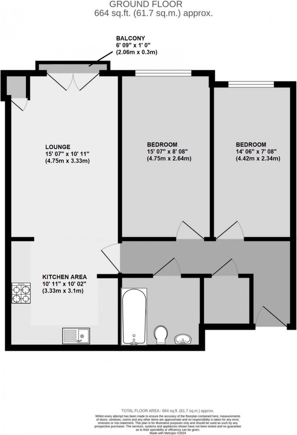 Floorplan for Ranmore Path, Orpington