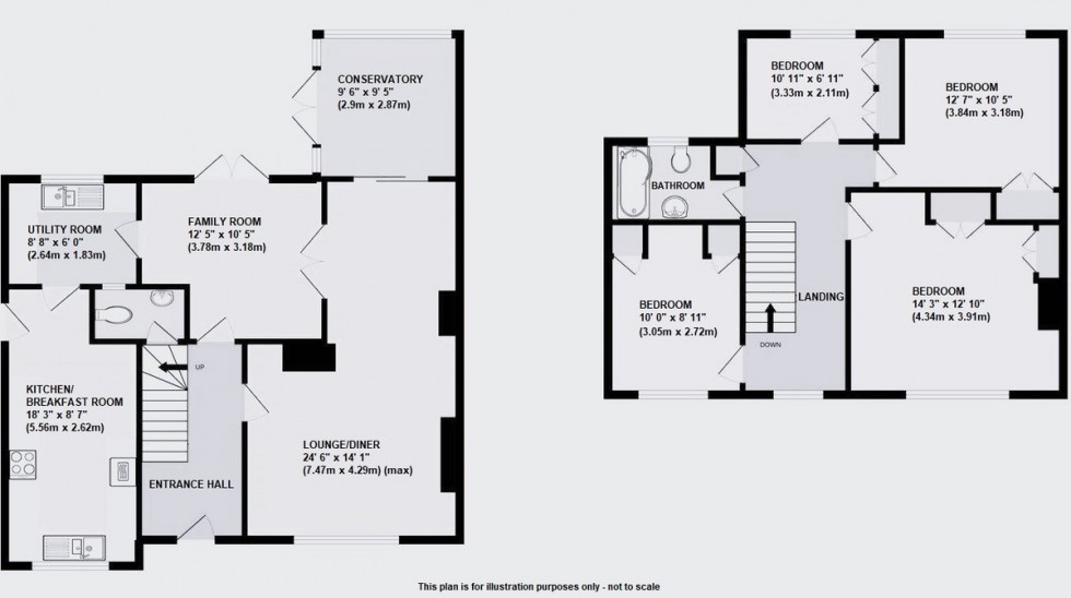 Floorplan for St. Pauls Wood Hill, Orpington