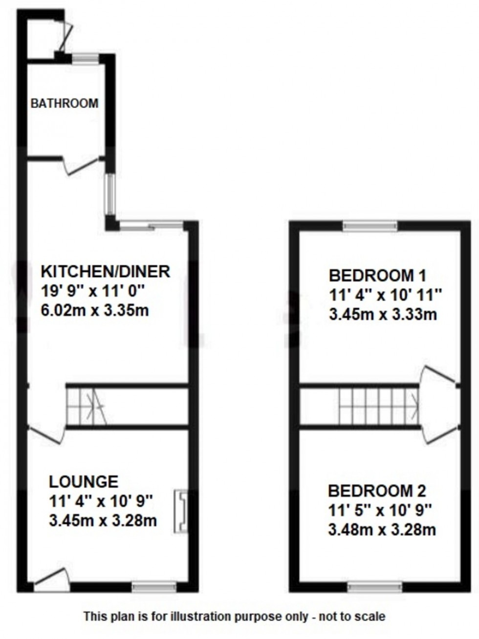 Floorplan for New Road, Orpington