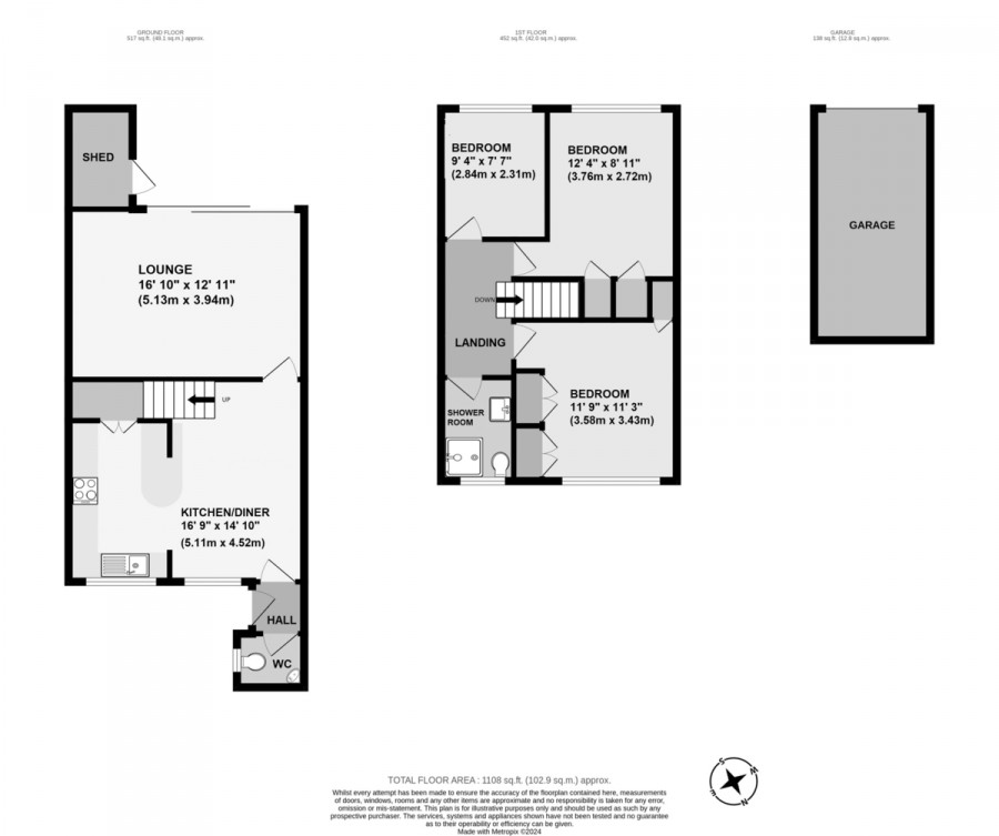 Floorplans For Southfleet Road, Orpington