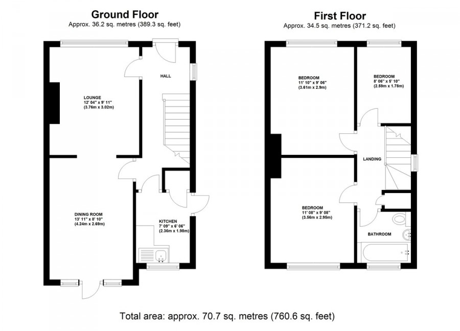 Floorplans For Hilda Vale Road, Orpington