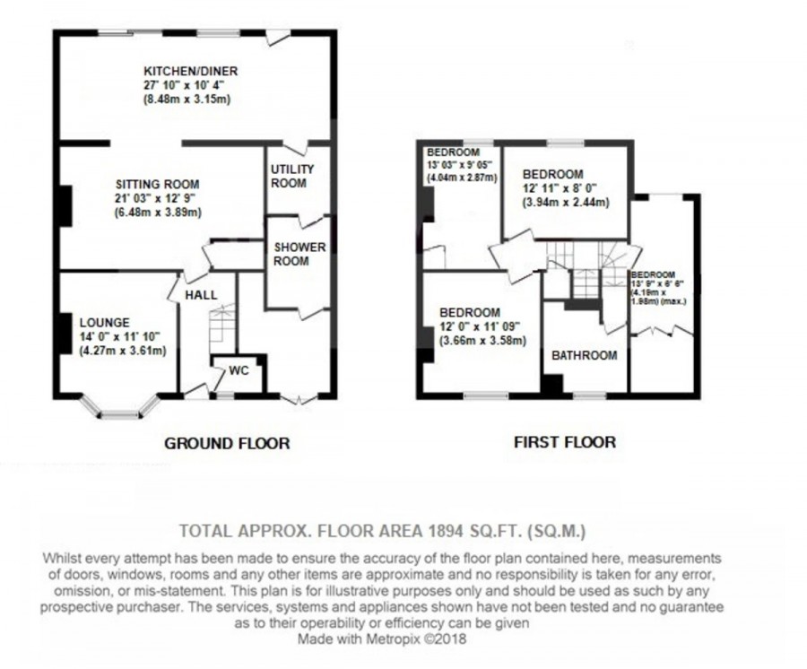 Floorplans For Derry Downs, Orpington