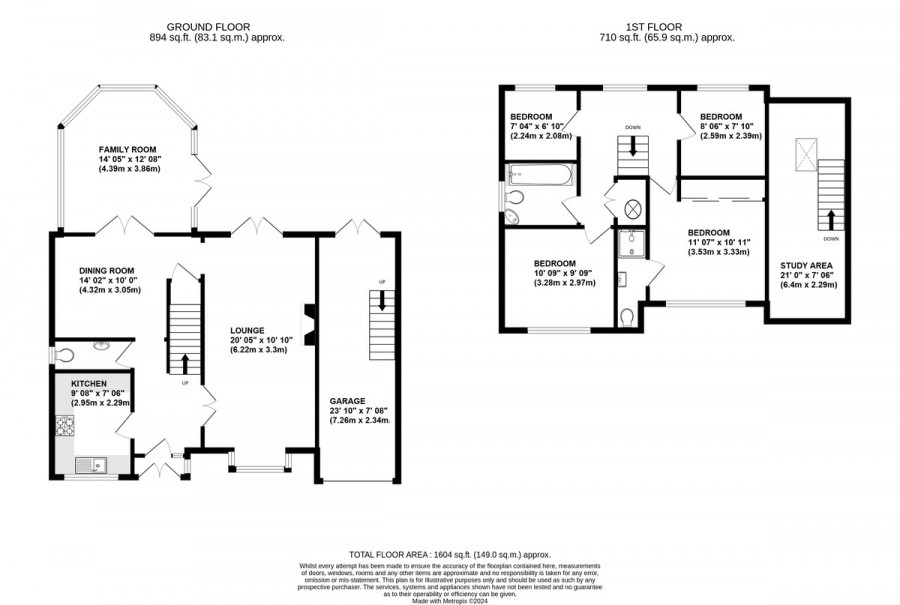 Floorplans For Wolsey Mews, Orpington