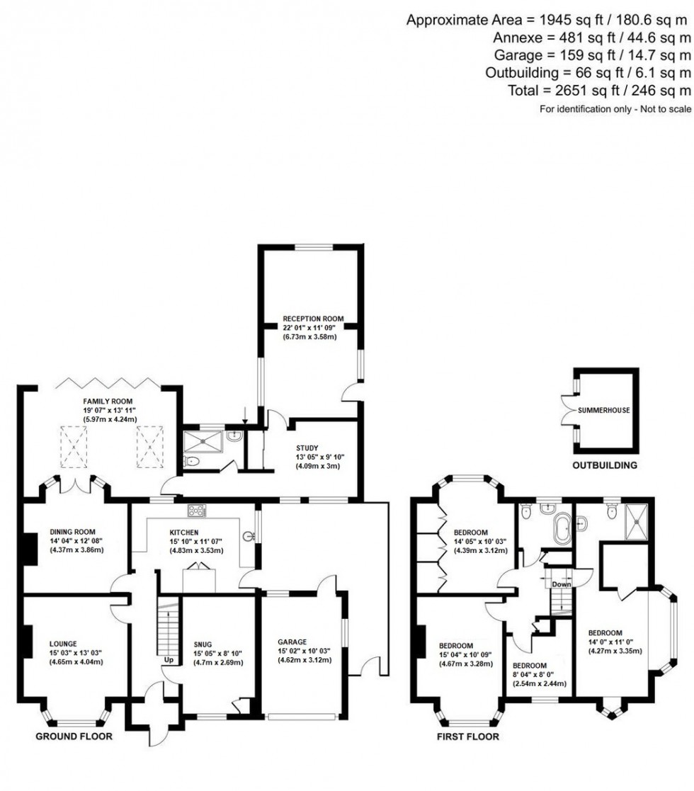 Floorplan for Cudham Lane North, Cudham