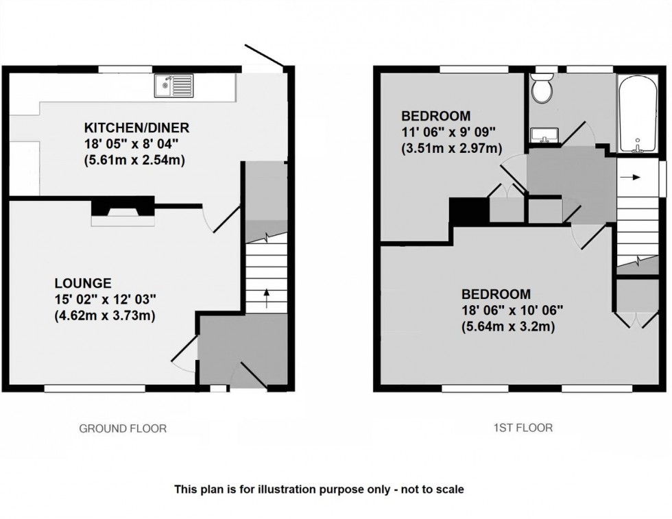 Floorplan for Broomwood Road, Orpington