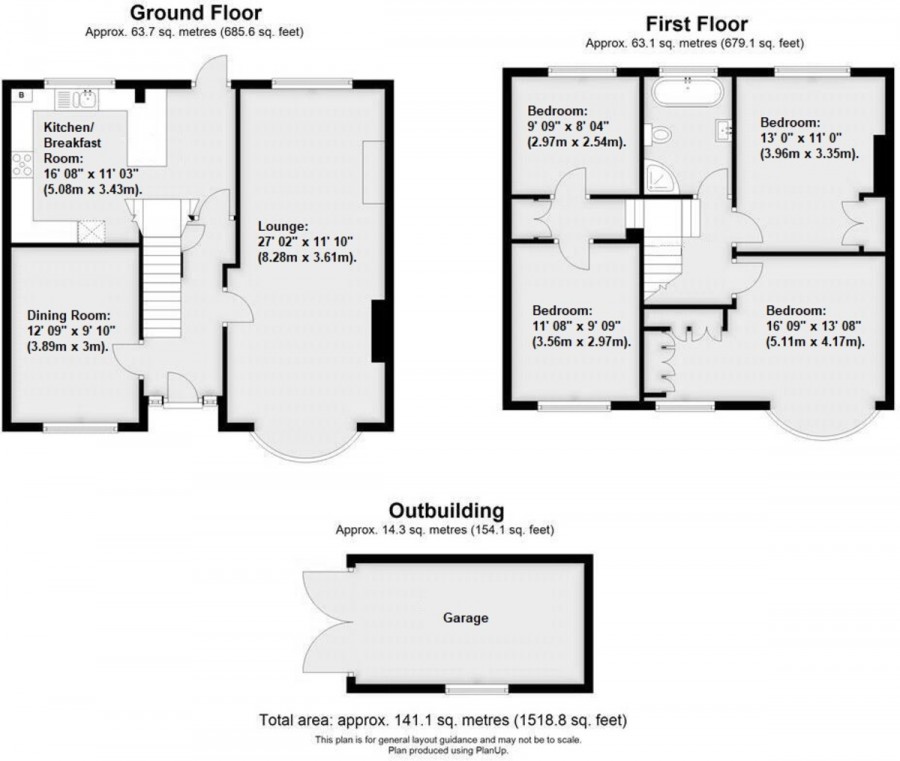 Floorplans For Lancing Road, Orpington
