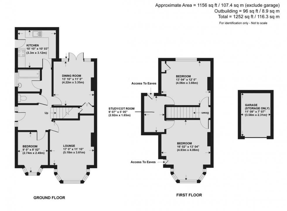 Floorplan for Tubbenden Lane, Orpington