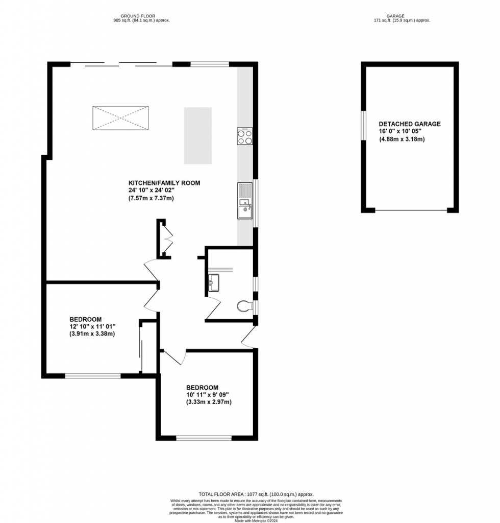 Floorplan for Turnpike Drive, Orpington