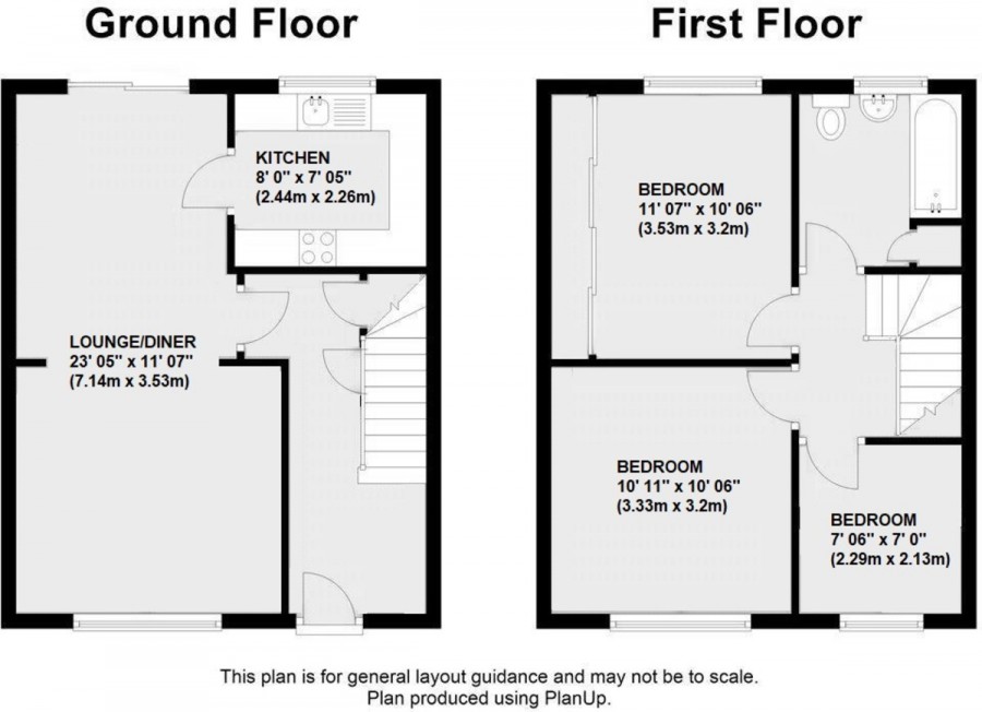 Floorplans For Perry Hall Road, Orpington