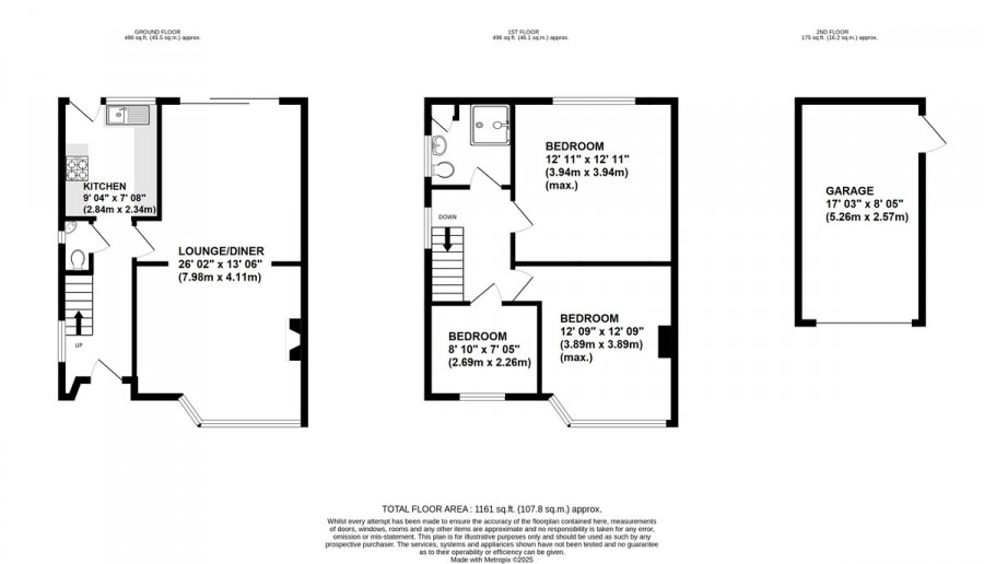 Floorplans For Kynaston Road, Orpington