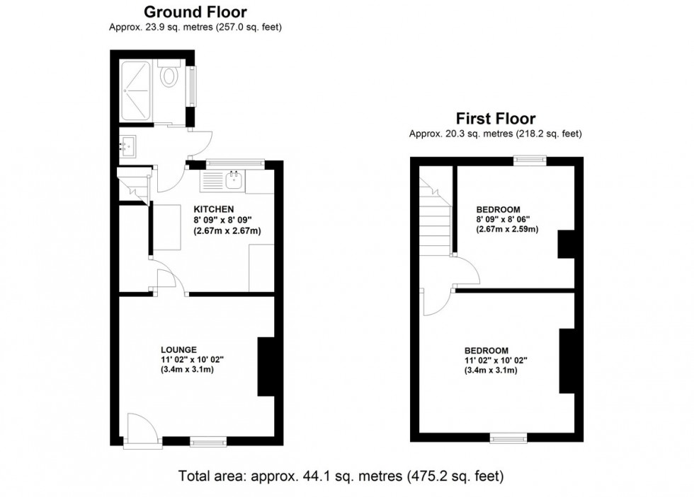 Floorplan for Moorfield Road, Orpington