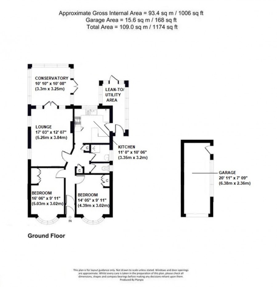 Floorplans For Glentrammon Road, Orpington