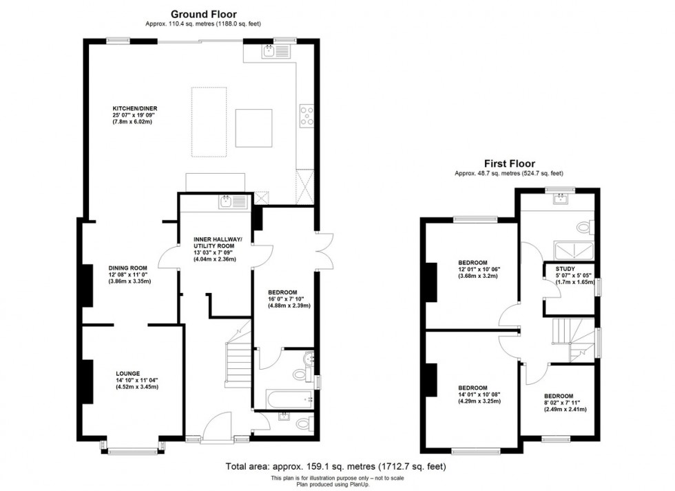Floorplan for Avalon Road, Orpington