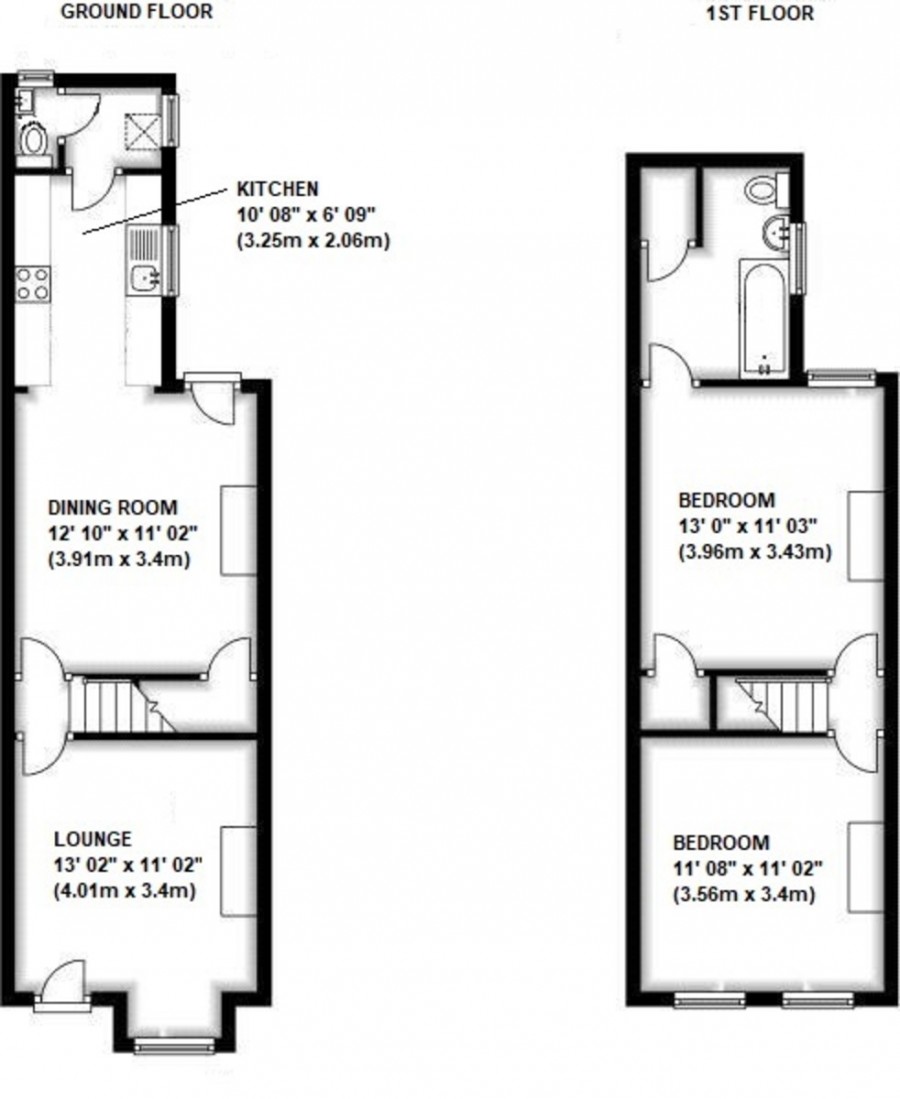 Floorplans For Bridge Road, Orpington