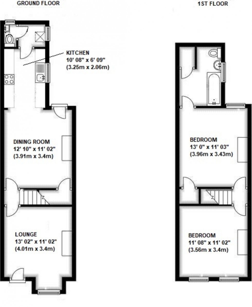 Floorplan for Bridge Road, Orpington