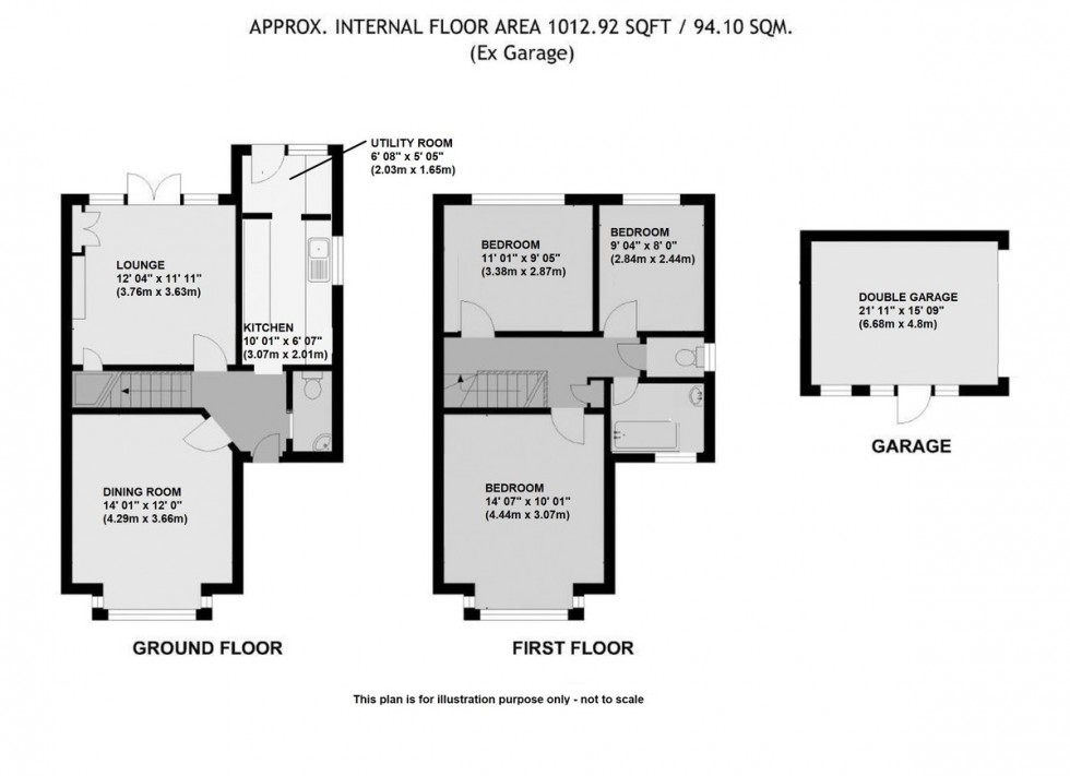 Floorplan for Broomhill Road, Orpington