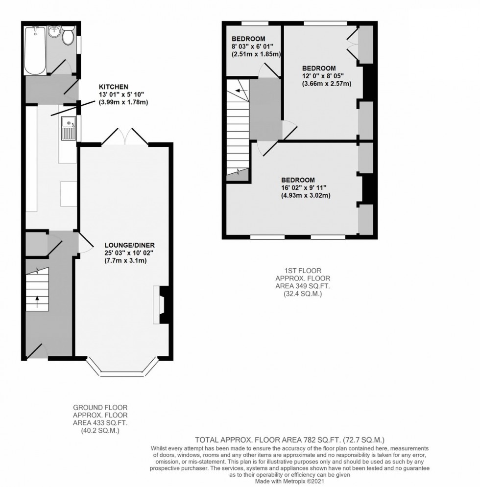 Floorplan for Elmcroft Road, Orpington