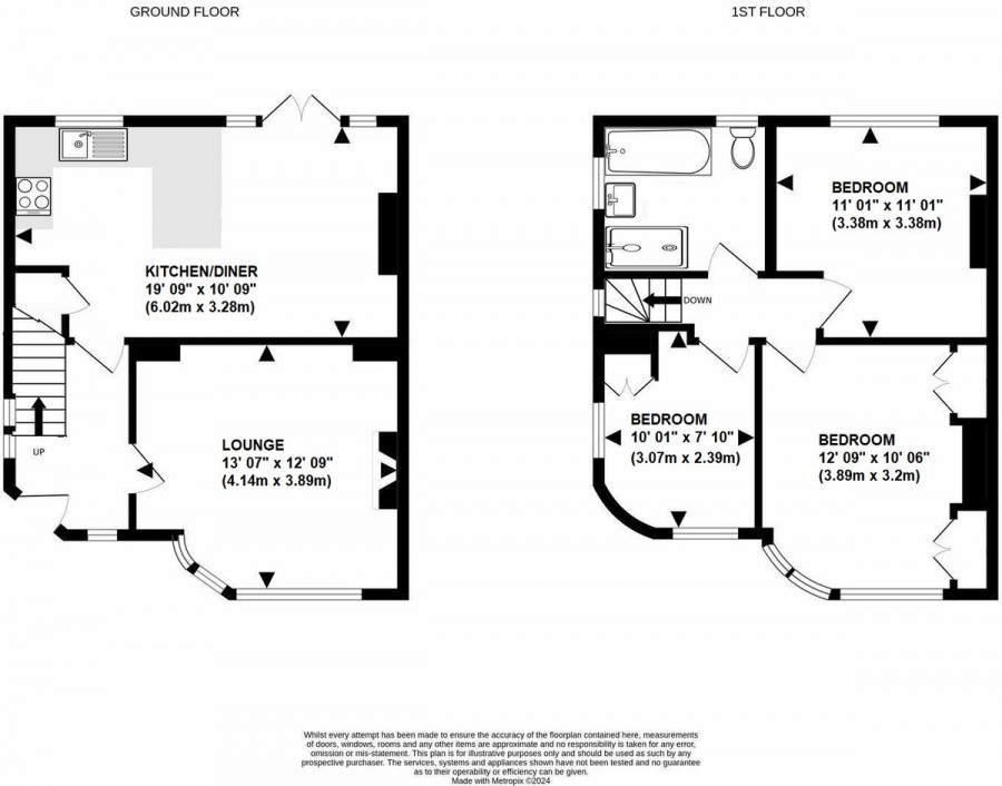 Floorplans For Borkwood Way, Orpington