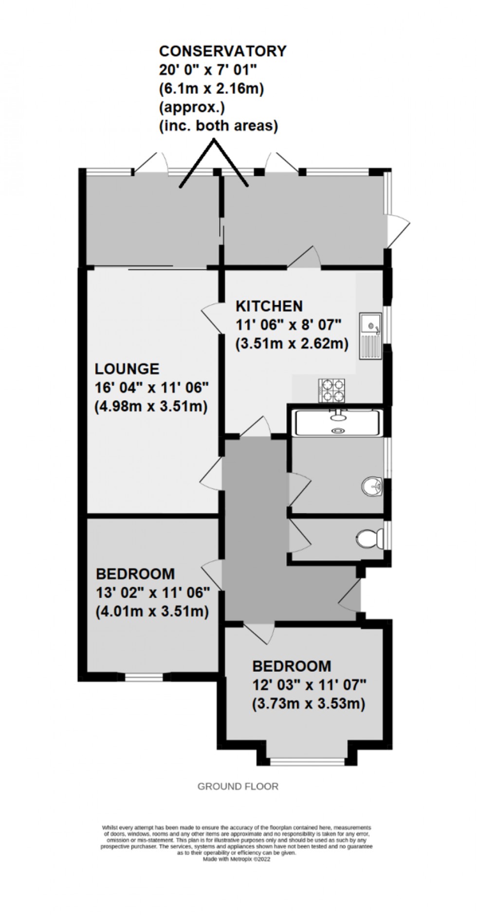 Floorplan for Chelsfield Lane, Orpington