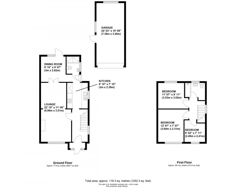 Floorplans For Maxwell Gardens, Orpington