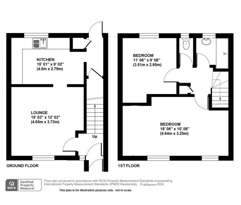 Floorplan for Cotmandene Crescent, Orpington