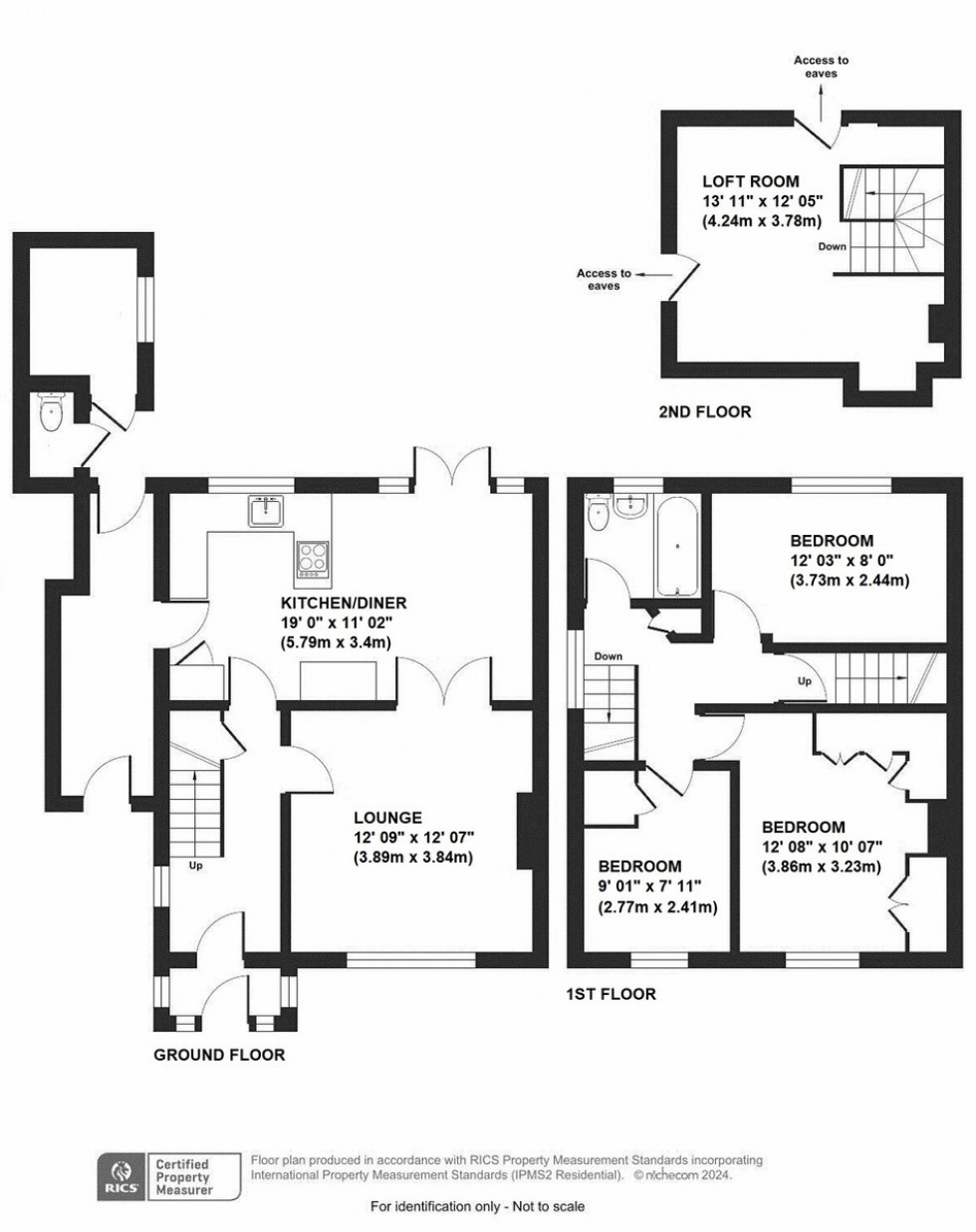 Floorplan for Winchester Road, Orpington