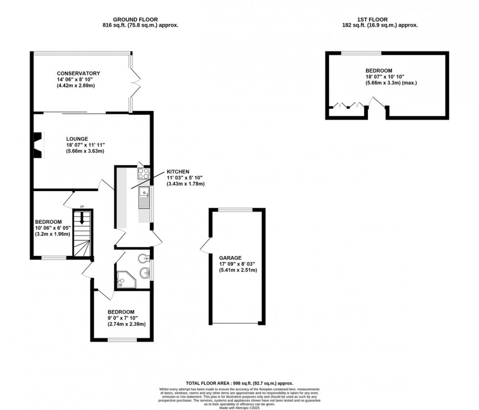Floorplan for Gload Crescent, Orpington