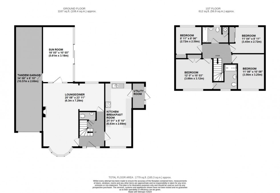 Floorplan for Sequoia Gardens, Orpington