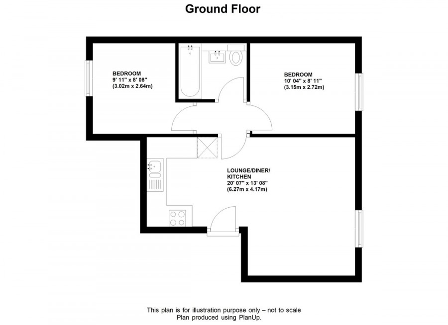 Floorplans For Gladstone Road, Orpington