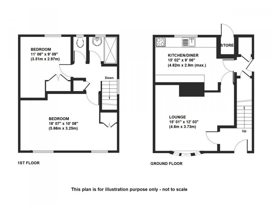 Floorplans For Beddington Road, Orpington
