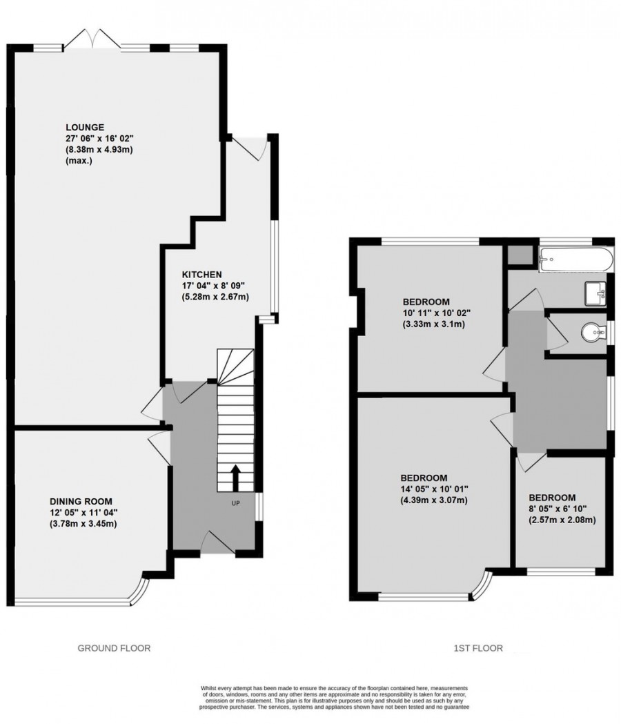Floorplans For Lodge Close, Orpington