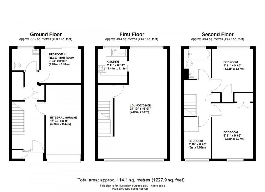 Floorplans For Place Farm Avenue, Orpington