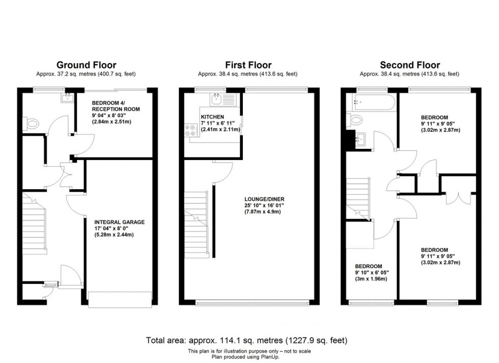 Floorplan for Place Farm Avenue, Orpington