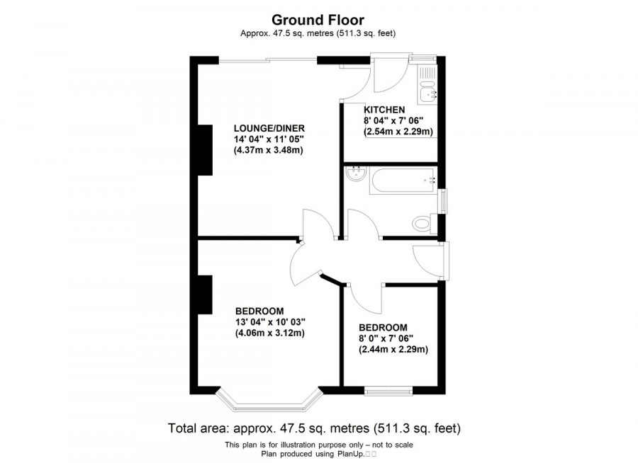 Floorplans For Ethelbert Road, Orpington